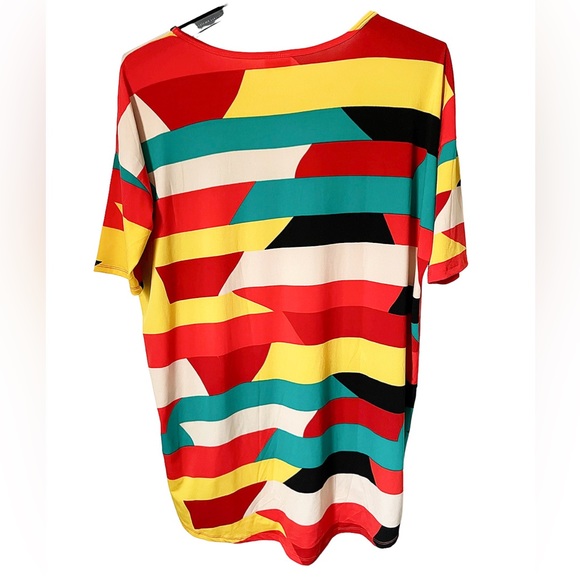 Lula Roe Multi Colored Maxi Dress - Picture 2 of 5